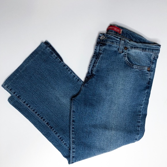 Vitamina Jeans Made In Italy Capris - Picture 1 of 5